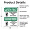 Signmission Safety Culture Sign, 5 in Width, Vinyl Decal, Rectangle, Bilingual OS-2PACK-SF-D-57-L-10755 - alternate 4